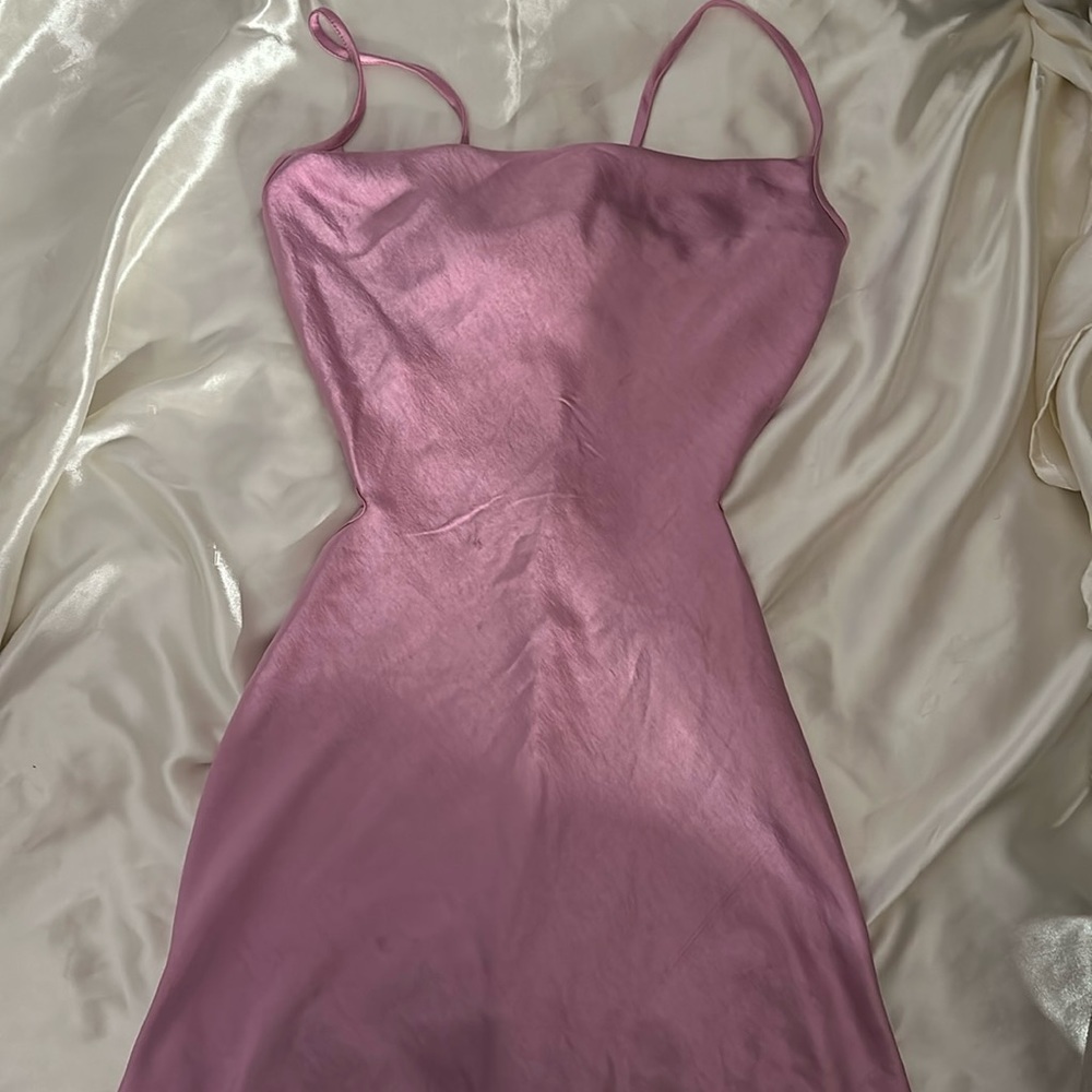 Silk Pink Dress